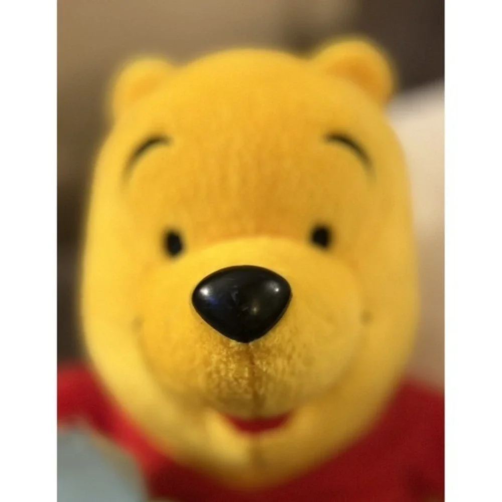 Disney Sega 2002 Summer Time Winnie the Pooh Drink Prize‎ Plush Stuffed Doll 12